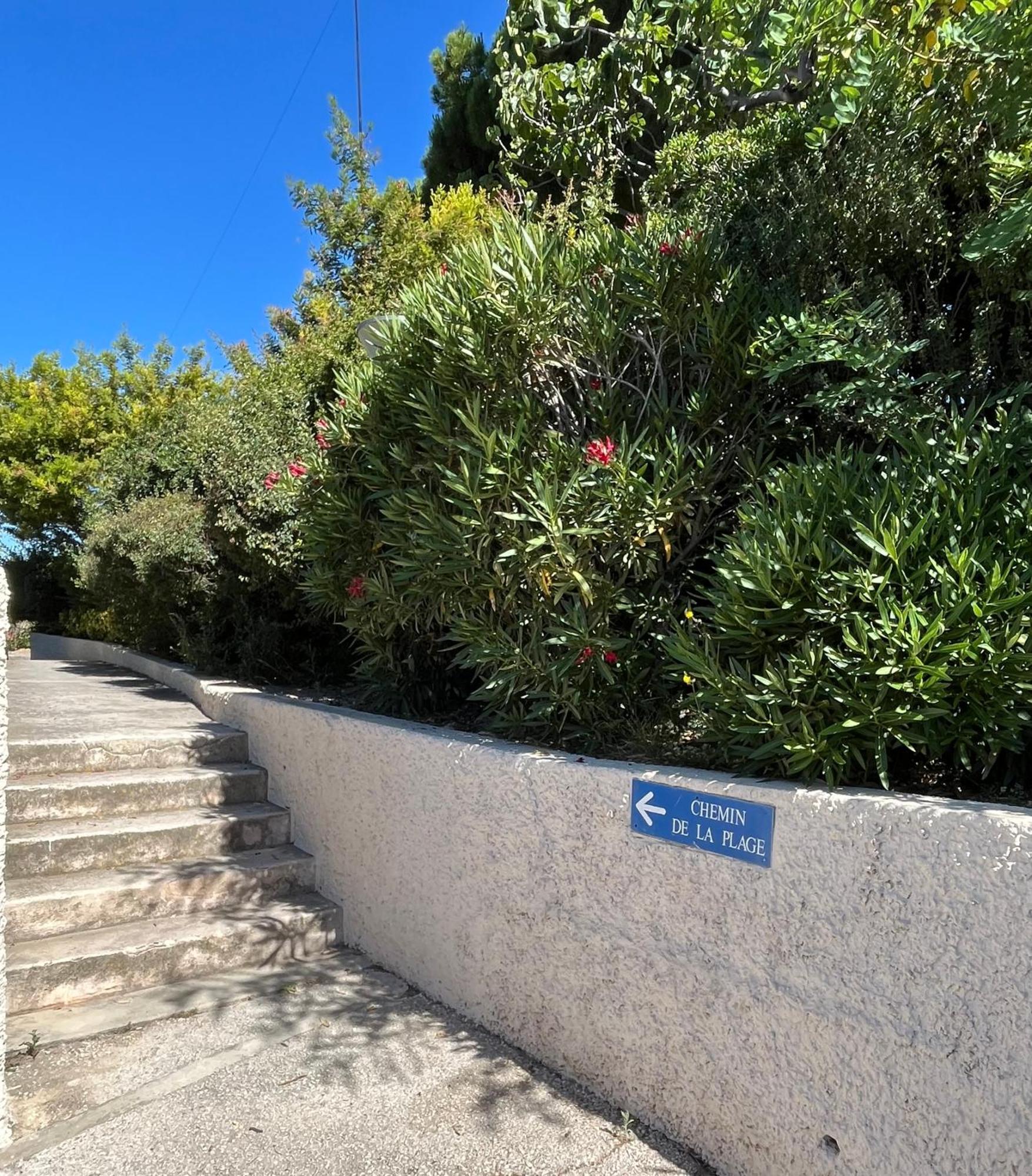 Studio Cosy En Bord De Mer Saint-Cyr-sur-Mer Dış mekan fotoğraf